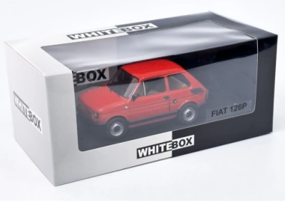 Метална кола Fiat 126p 1985 WHITE BOX 124249