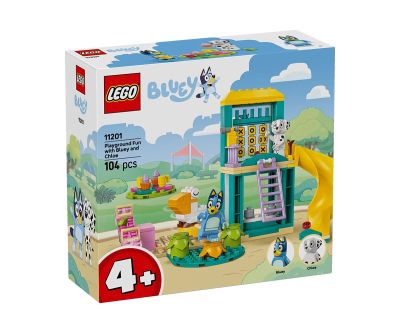 Конструктор Lego Bluey 11201 На площадката с Блуи и Клои
