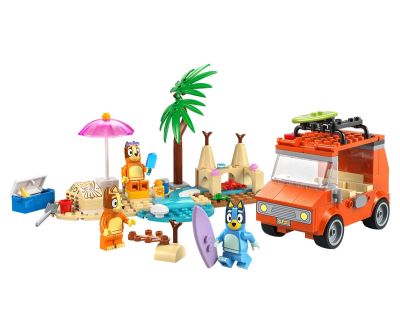 Конструктор Lego Bluey 11202 Пътуване до плажа със семейната кола на Блуи