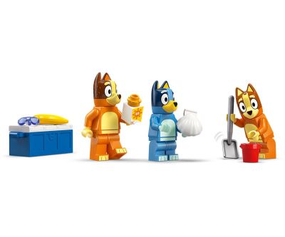 Конструктор Lego Bluey 11202 Пътуване до плажа със семейната кола на Блуи