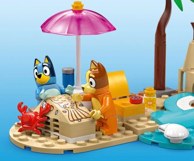 Конструктор Lego Bluey 11202 Пътуване до плажа със семейната кола на Блуи