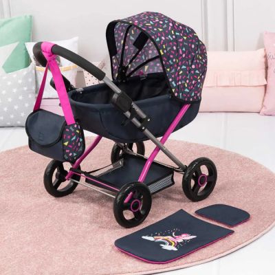 Количка за кукли COSY с чанта BAYER 12780AA