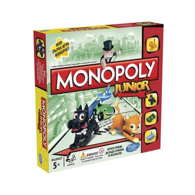 Занимателна семейна Игра MONOPOLY  JUNIOR 