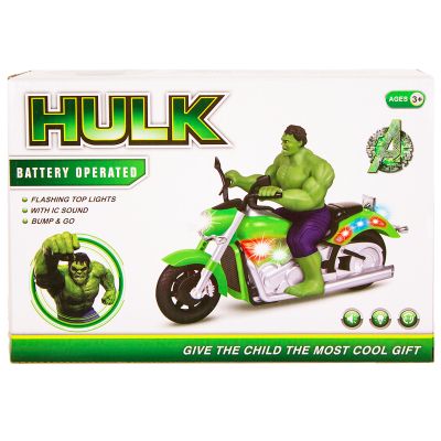 Мотор със звук и светлина Хълк