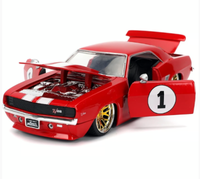 Метален автомобил Chevy Camaro 1969 Fast & Furious 1:24 Jada 36151