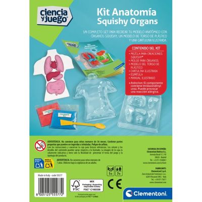 Комплект за анатомия на меки органи Clementoni 75130 Science Play
