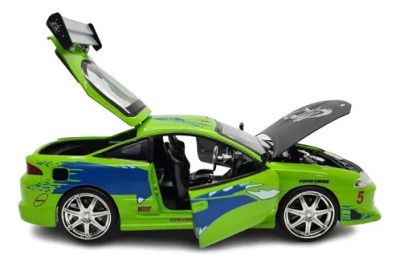 Метален автомобил Mitsubishi Eclipse Fast & Furious 1:24 Jada 93 976 0331