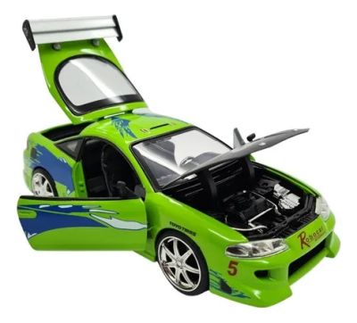 Метален автомобил Mitsubishi Eclipse Fast & Furious 1:24 Jada 93 976 0331