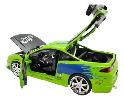 Метален автомобил Mitsubishi Eclipse Fast & Furious 1:24 Jada 93 976 0331