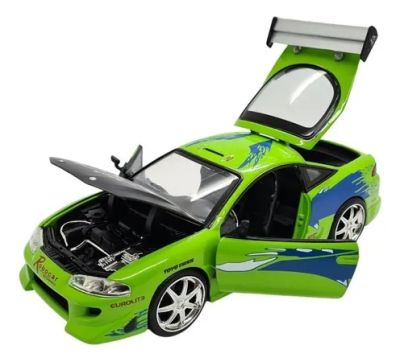 Метален автомобил Mitsubishi Eclipse Fast & Furious 1:24 Jada 93 976 0331