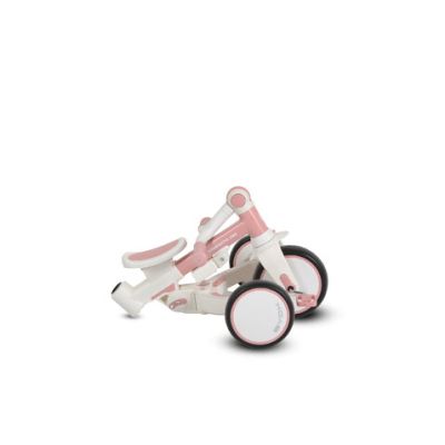 Сгъваема детска триколка Byox COMPACTO 4в1 розов