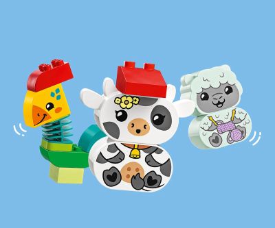 Конструктор LEGO DUPLO 10412 Влак за животни