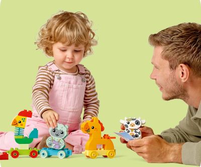 Конструктор LEGO DUPLO 10412 Влак за животни