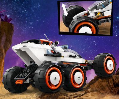 Конструктор LEGO City Space 60431 Космически изследователски всъдеход и извънземен живот