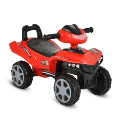 Детско атв за яздене и бутане No Fear 999 червен
