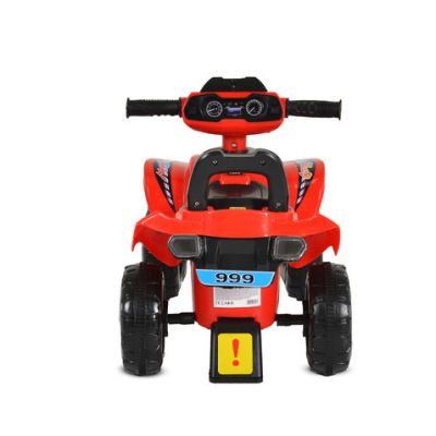 Детско атв за яздене и бутане No Fear 999 червен