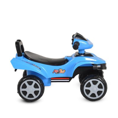 Детско атв за яздене и бутане No Fear 999 син