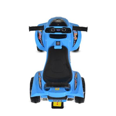 Детско атв за яздене и бутане No Fear 999 син