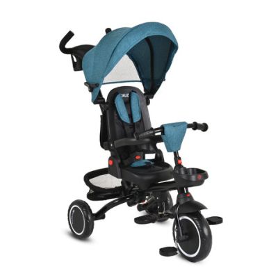 Сгъваема детска триколка Byox Cruz тюркоаз