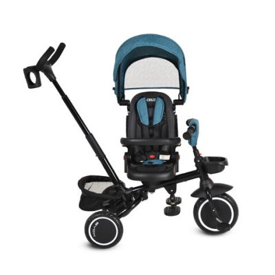 Сгъваема детска триколка Byox Cruz тюркоаз