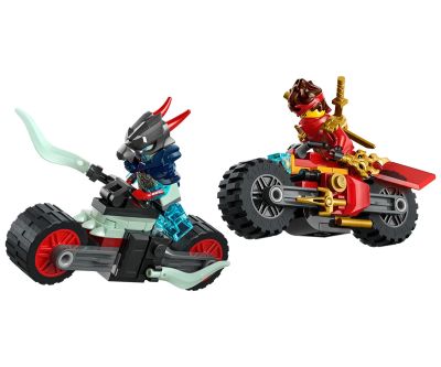 Конструктор LEGO NINJAGO 71838 Състезанието с мотоциклети на Кай