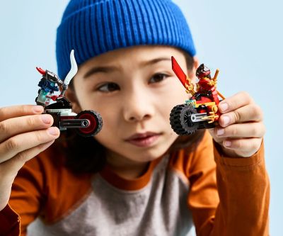 Конструктор LEGO NINJAGO 71838 Състезанието с мотоциклети на Кай