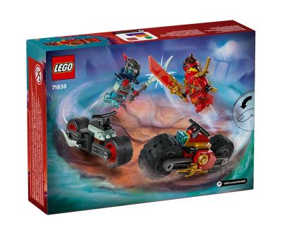 Конструктор LEGO NINJAGO 71838 Състезанието с мотоциклети на Кай
