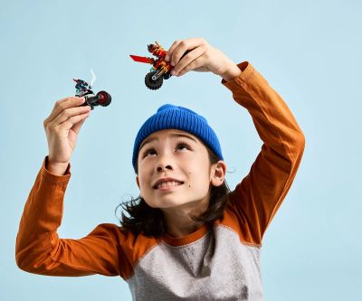 Конструктор LEGO NINJAGO 71838 Състезанието с мотоциклети на Кай