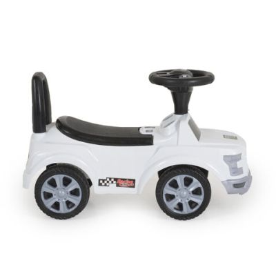 Детска кола за яздене и бутане Orlando 2022 бял