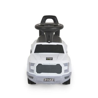 Детска кола за яздене и бутане Orlando 2022 бял