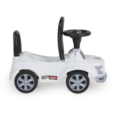 Детска кола за яздене и бутане Orlando 2022 бял