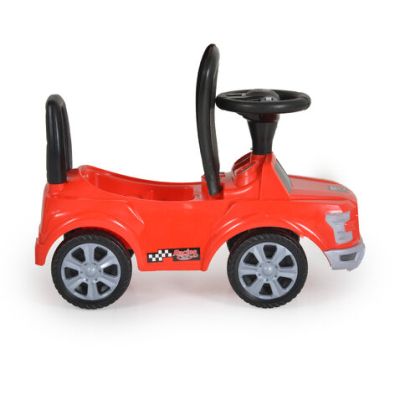 Детска кола за яздене и бутане Orlando 2022 червен