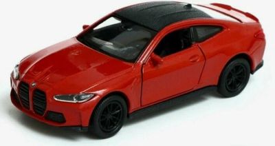 Метална кола BMW M4 Welly 1:34 red