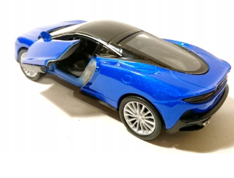 Метална кола McLaren GT blue Welly 1:34