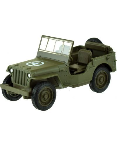 Метален джип Jeep Willys MB Welly 1:34 