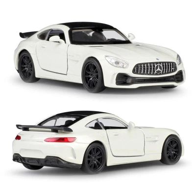 Метална кола Mercedes Benz AMG GTR 1:34 Welly 