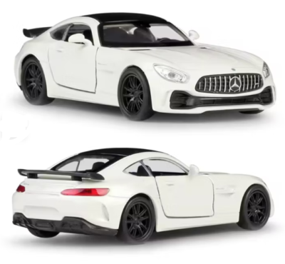 Метална кола Mercedes Benz AMG GTR 1:34 Welly 