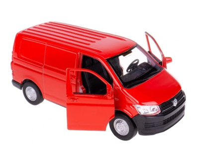 Метален бус Volkswagen Transporter T6 1:34 Welly 