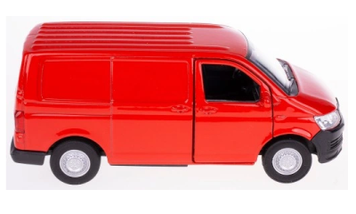 Метален бус Volkswagen Transporter T6 1:34 Welly 