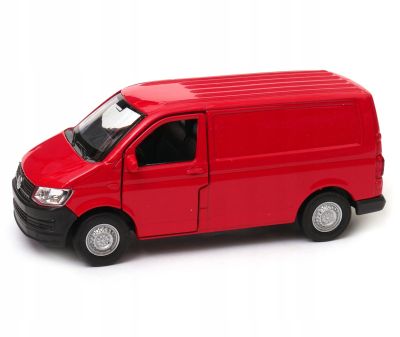 Метален бус Volkswagen Transporter T6 1:34 Welly 