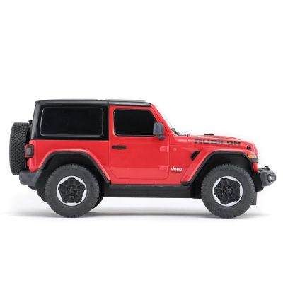 Джип JEEP Wrangler Rubicon с дистанционно управление 1:24 Rastar 79500 червен