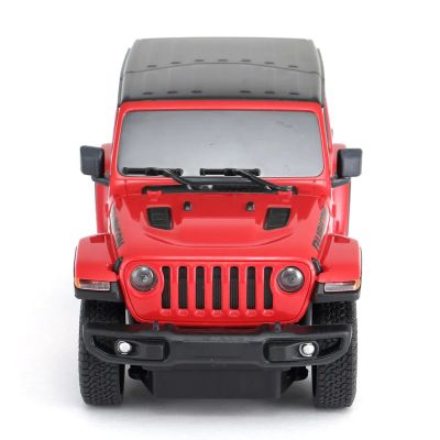 Джип JEEP Wrangler Rubicon с дистанционно управление 1:24 Rastar 79500 червен