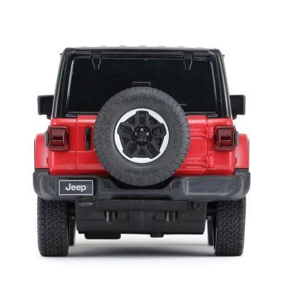Джип JEEP Wrangler Rubicon с дистанционно управление 1:24 Rastar 79500 червен