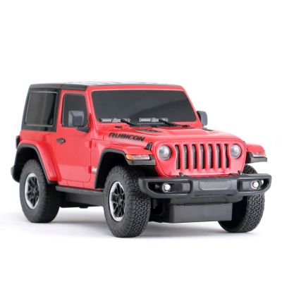 Джип JEEP Wrangler Rubicon с дистанционно управление 1:24 Rastar 79500 червен