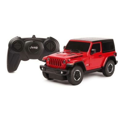 Джип JEEP Wrangler Rubicon с дистанционно управление 1:24 Rastar 79500 червен