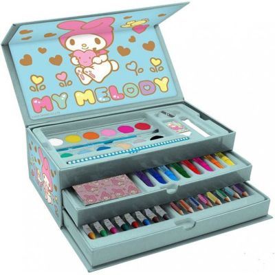 Комплект за рисуване в триетажно куфарче Melody 799293
