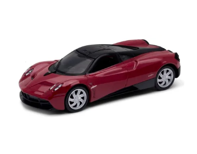 Металeн автомобил Pagani Huayra Welly 1:34 бордо