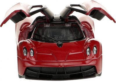 Металeн автомобил Pagani Huayra Welly 1:34 бордо
