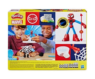 Spiderman Комплект с фигурки Спайдърмен и Венъм Play Doh Hasbro F9827