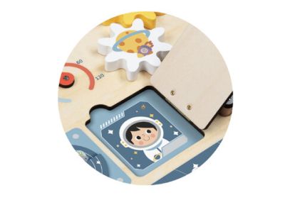 Дървена активна дъска Space Tooky Toy TP113